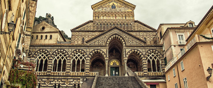 arab inlfuenced amalfi cathedral